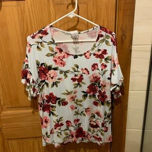 Agnes & Dora floral top